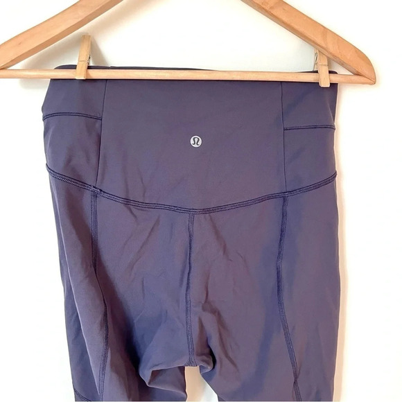 Lululemon High Rise  Crochet Seam Leggings - Picture 5 of 6
